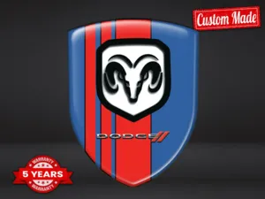 Dodge Etiqueta Autoadhesiva Pro Máximo Diseño Elegante